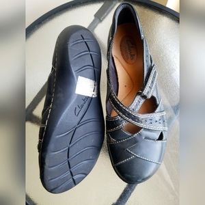 Clarks Causual Slide On Shoes